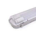 Noxion Réglette LED Étanche Boîtier Vide  Poseidon V2.0 incl. 2x Noxion Tube LED T8 Standard Output 17.5W 2x1800lm - 830 Blanc Chaud | 120cm