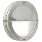 Nordlux Malte Applique Murale Acier Galvanisé Gris - Extérieur - Zone côtière | 240mm - IP54 - Convient pour E27