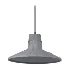 Ledvance Decor Béton/Acier Sala Gris | Convient pour E27