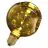 Osram Decor LED Lamp Goud Glas E27 3.5W 300lm - 827 Zeer Warm Wit | Vervangt 25W