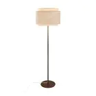 DFTP by Nordlux Takai Vloerlamp Metaal en Textiel Beige | Geschikt voor E27